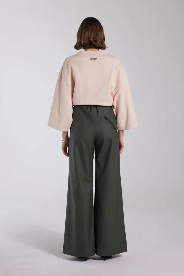 Stutterheim Jarla Trousers Dark Green Women Bottoms