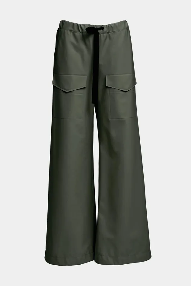 Stutterheim Jarla Trousers Dark Green Women Bottoms