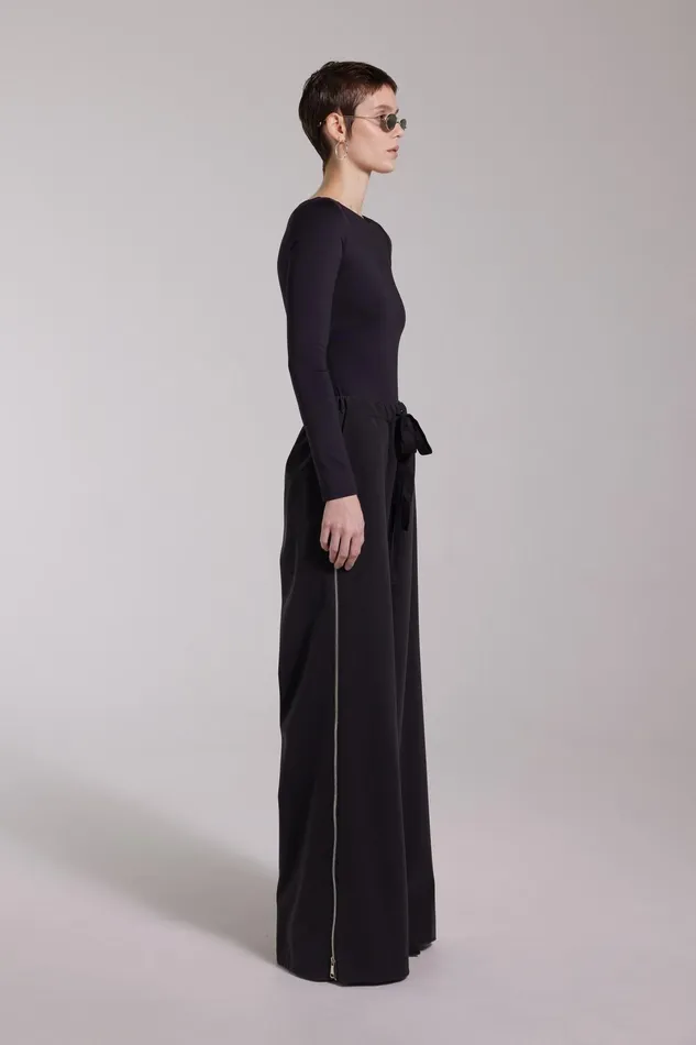 Stutterheim Karla Trousers Black Women Bottoms