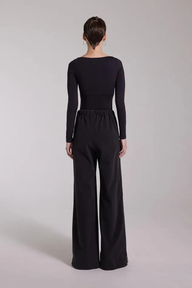 Stutterheim Karla Trousers Black Women Bottoms
