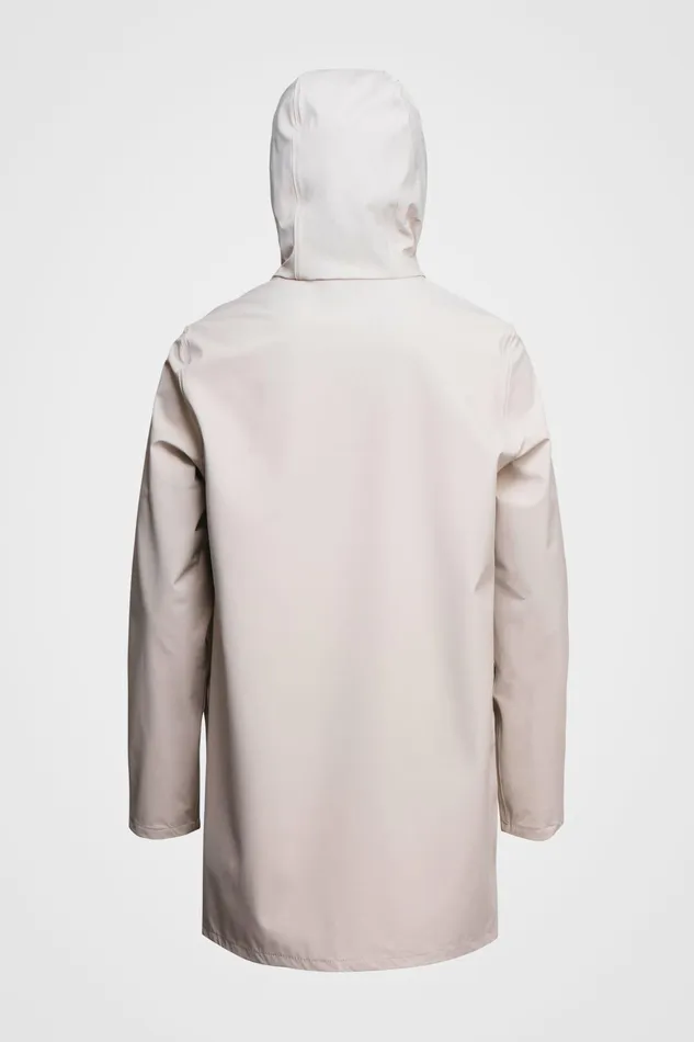 Stutterheim Stockholm Lightweight Raincoat Light Sand Women Raincoats