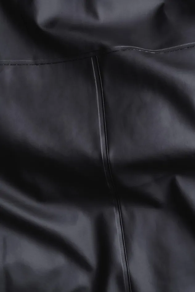 Stutterheim Stockholm Long Winter Jacket Black Women Long Raincoats