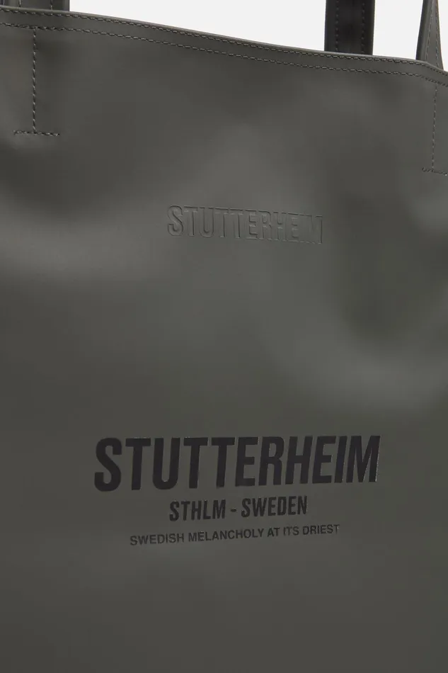 Stutterheim Stylist Bag Green Women Tote Bags