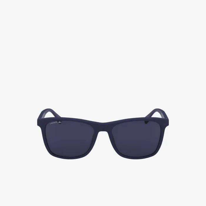 Sunglasses Men Lacoste Modified Rectangle L1212 Premium Sunglasses Blue 424
