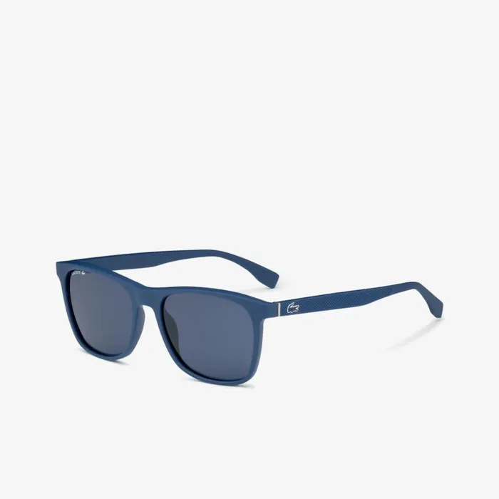 Sunglasses Men Lacoste Modified Rectangle L1212 Premium Sunglasses Blue 424