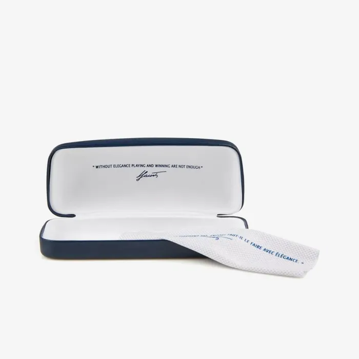 Sunglasses MenWomen Lacoste Unisex Mask Active Sunglasses Matt Black 001