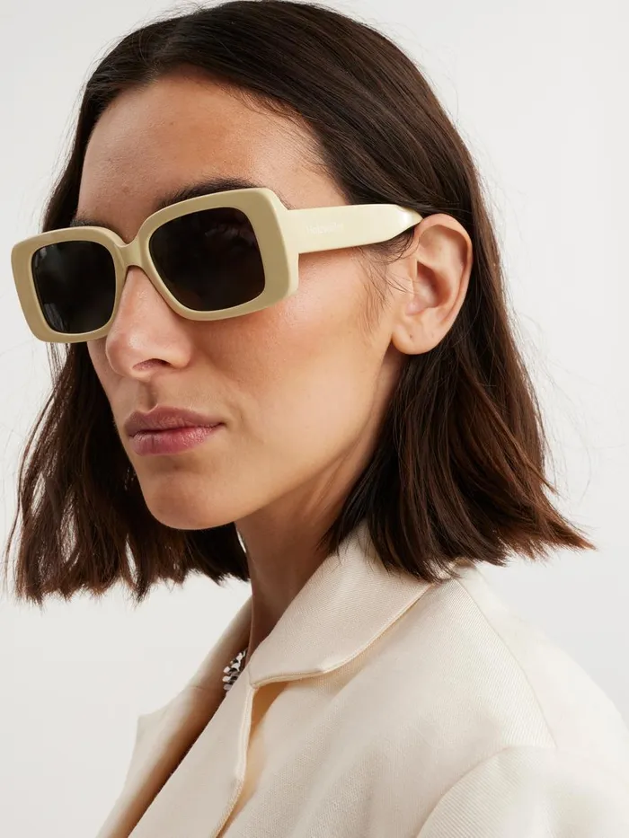 Sunglasses WomenMen Holzweiler Georg Frame Lt Yellow