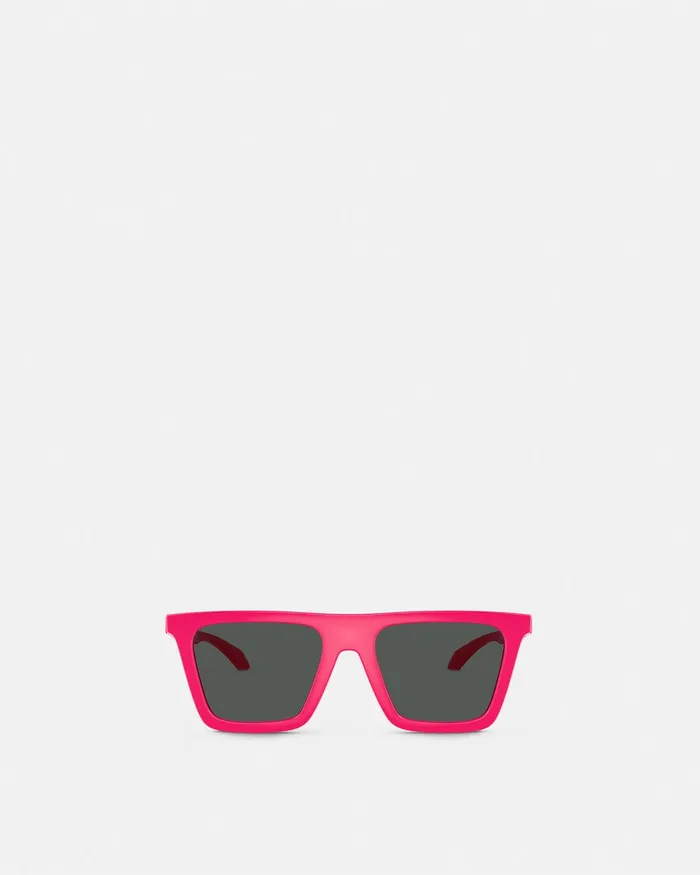 Sunglasses WomenMen Versace Greca Sunglasses Fuchsia