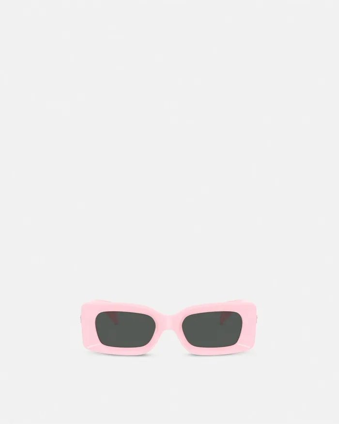 Sunglasses WomenMen Versace Medusa Medallion Sunglasses Pink