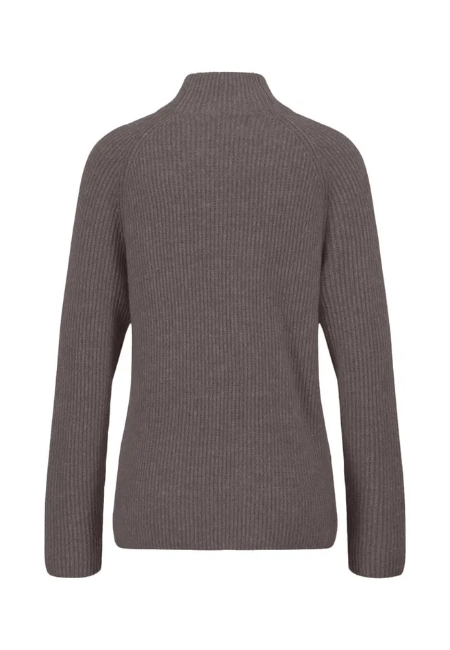 Sweater Women FYNCHHATTON Knitting Sweater Made Of Wool Mix With Turtlenecks Gray Taupeaqua Seawinter Beigeelegant Pink