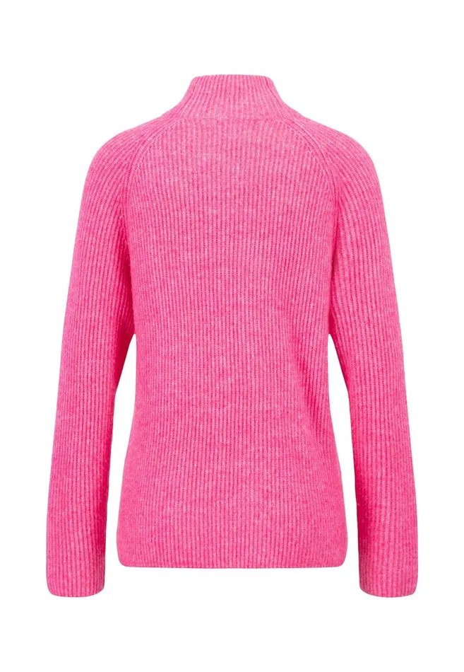 Sweater Women FYNCHHATTON Knitting Sweater Made Of Wool Mix With Turtlenecks Gray Taupeaqua Seawinter Beigeelegant Pink
