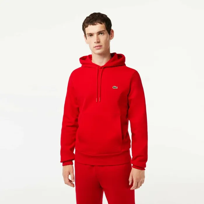 Sweaters and Sweatshirts Men Lacoste Men039s Classic Fit Cotton Blend Hoodie Red 240 Sweaters and Sweatshirts Men Lacoste Men039s Classic Fit Cotton Blend Hoodie Red 240