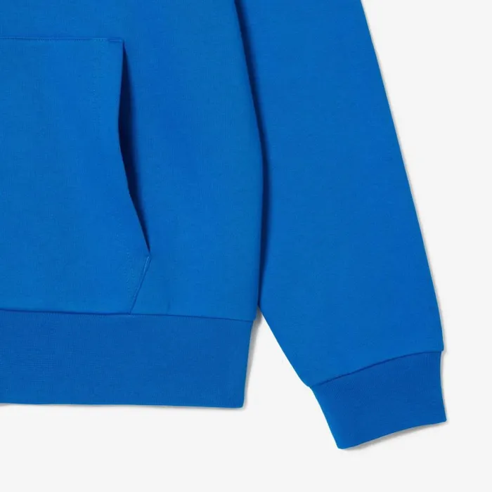 Sweaters and Sweatshirts Men Lacoste Men039s Fleece ZipUp Hoodie Blue Siy