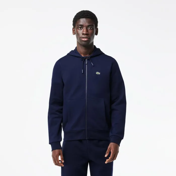 Sweaters and Sweatshirts Men Lacoste Men039s Fleece ZipUp Hoodie Navy Blue 166 Sweaters and Sweatshirts Men Lacoste Men039s Fleece ZipUp Hoodie Navy Blue 166