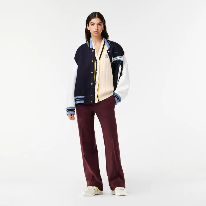 Sweaters and Sweatshirts MenWomen Lacoste Lacoste X EleVen By Venus Oversized Sleeveless Cardigan White R1t