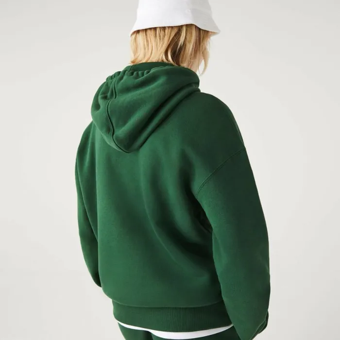 Sweaters and Sweatshirts MenWomen Lacoste Unisex Loose Fit Hoodie Pine Green 132