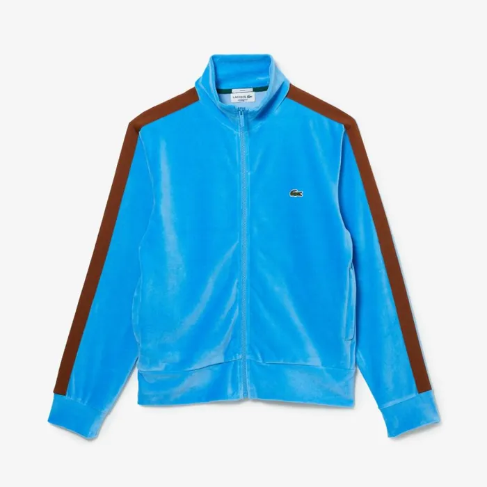 Sweaters and Sweatshirts MenWomen Lacoste Unisex Regular Fit Velvet ZipUp Sweatshirt Blue 4xa Sweaters and Sweatshirts MenWomen Lacoste Unisex Regular Fit Velvet ZipUp Sweatshirt Blue 4xa