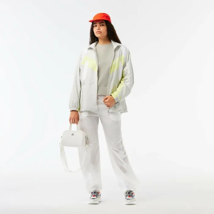 Sweaters and Sweatshirts Women Lacoste Womens Crew Neck Sweatshirt Grey Buq