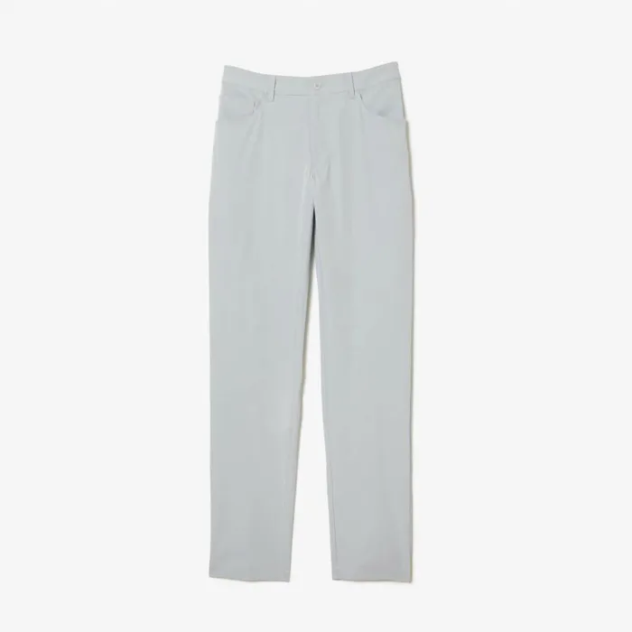 Sweatpants and Trousers Men Lacoste Men039s 5Pocket Golf Pant Grey P0y