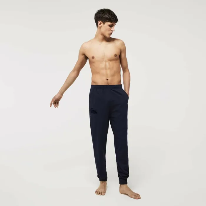 Sweatpants and Trousers Men Lacoste Men039s Cotton Fleece Lounge Joggers Navy Blue 423 Sweatpants and Trousers Men Lacoste Men039s Cotton Fleece Lounge Joggers Navy Blue 423