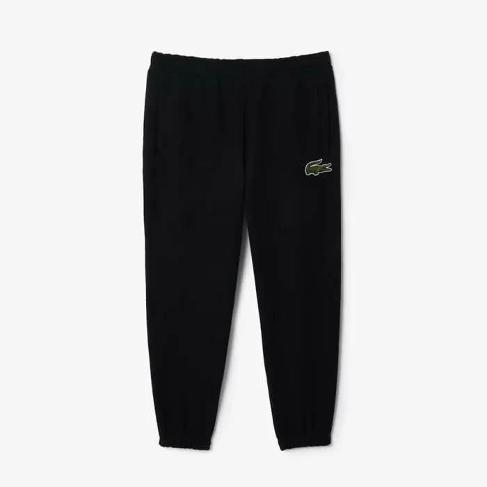 Sweatpants and Trousers Men Lacoste Unisex Organic Cotton Fleece Sweatpants Black 031