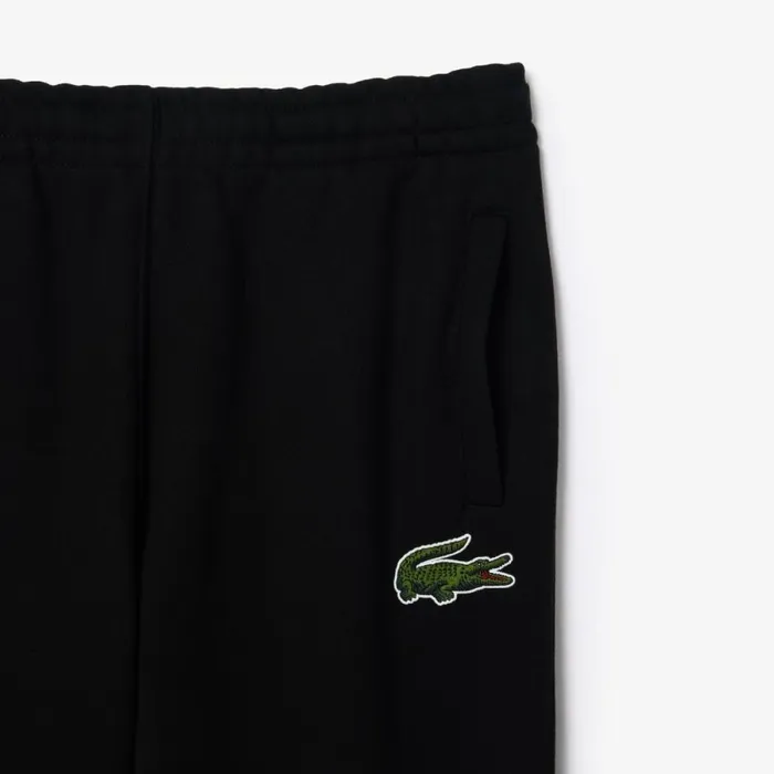 Sweatpants and Trousers Men Lacoste Unisex Organic Cotton Fleece Sweatpants Black 031
