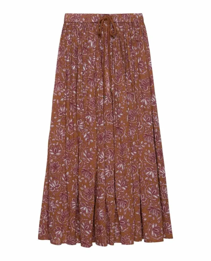 Swim The Great The Ripple Skirt Golden Sand Oasis Floral