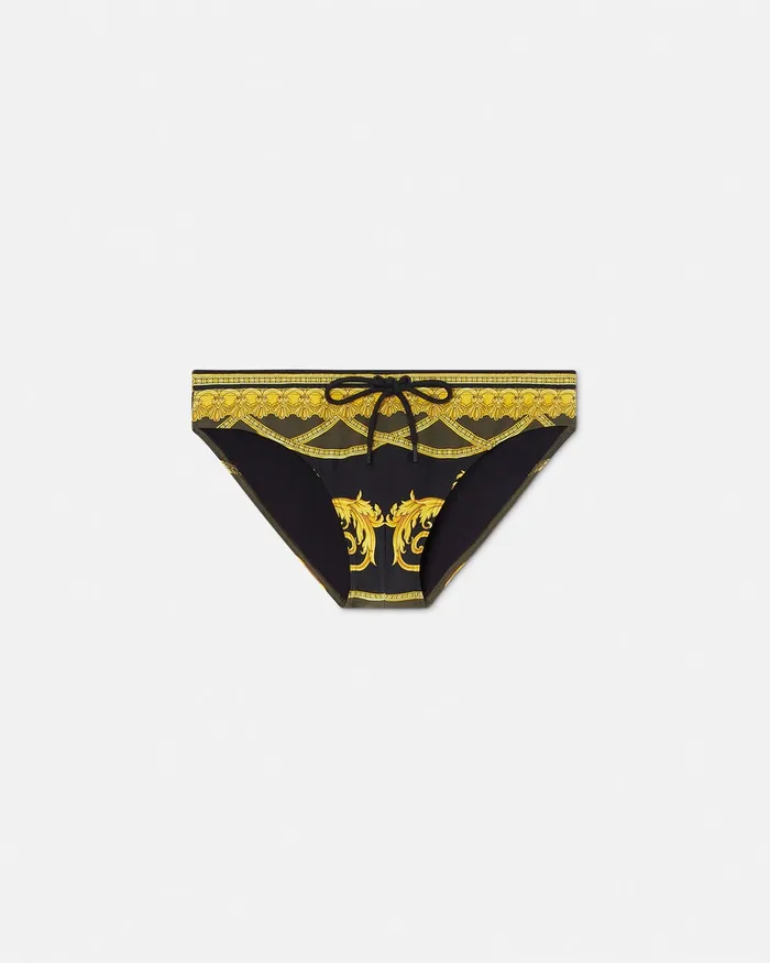 Swimwear Men Versace La Coupe Des Dieux Swim Briefs Black