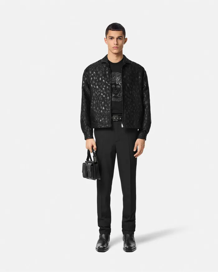 TShirts and Polos Men Versace Crystal Medusa TShirt Black