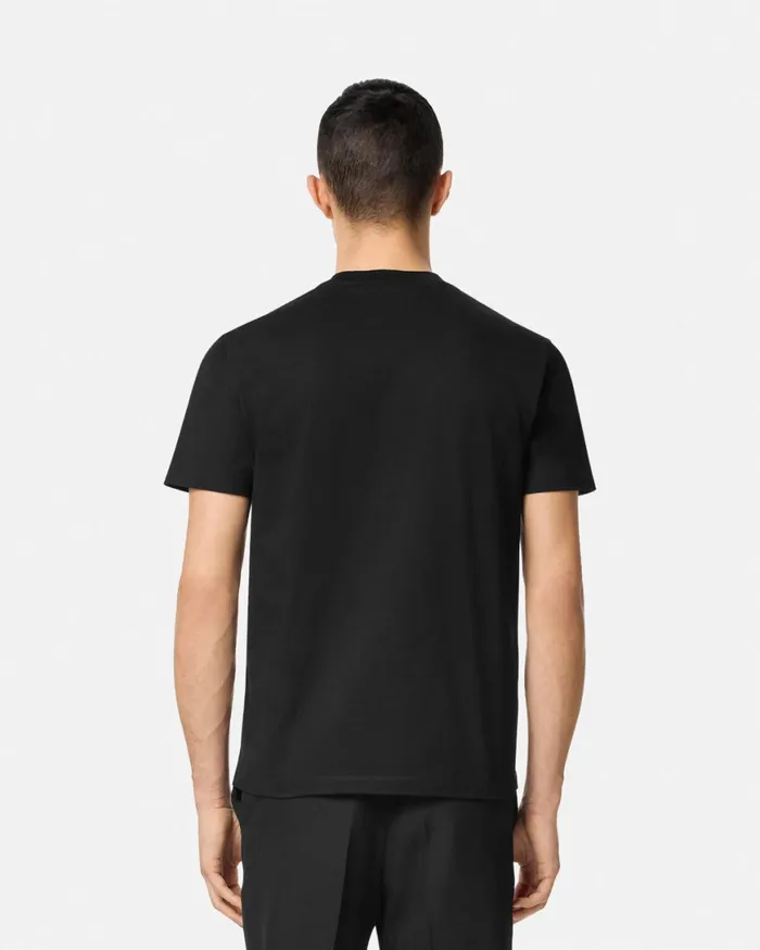 TShirts and Polos Men Versace Crystal Medusa TShirt Black