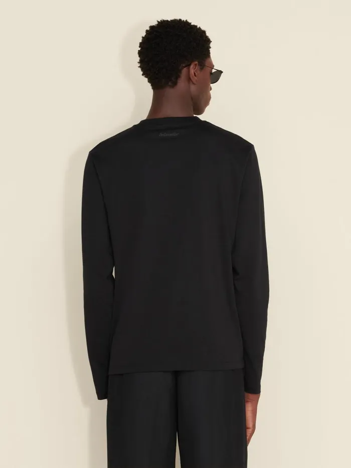 Tshirts and Sweats Men Holzweiler M Regular Long Sleeve Black