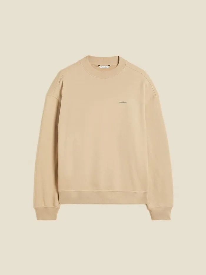 Tshirts and Sweats Men Holzweiler M Relaxed Crew Sand