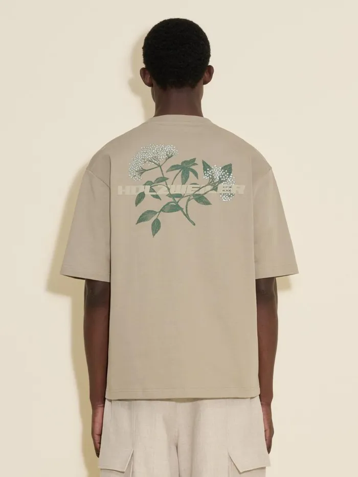 Tshirts and Sweats Men Holzweiler Ranger Elderflower Tee Dk Green
