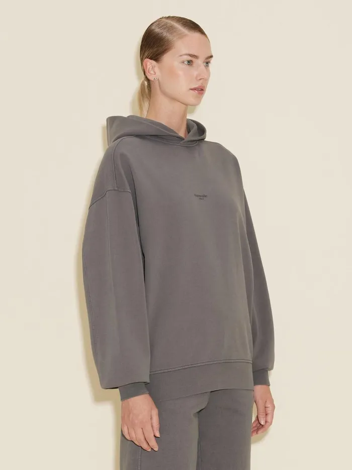 Tshirts and Sweats Women Holzweiler W Paradise Oslo Hoodie Grey