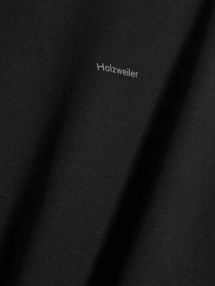 Tshirts and Sweats Women Holzweiler W Relaxed Long Sleeve Black