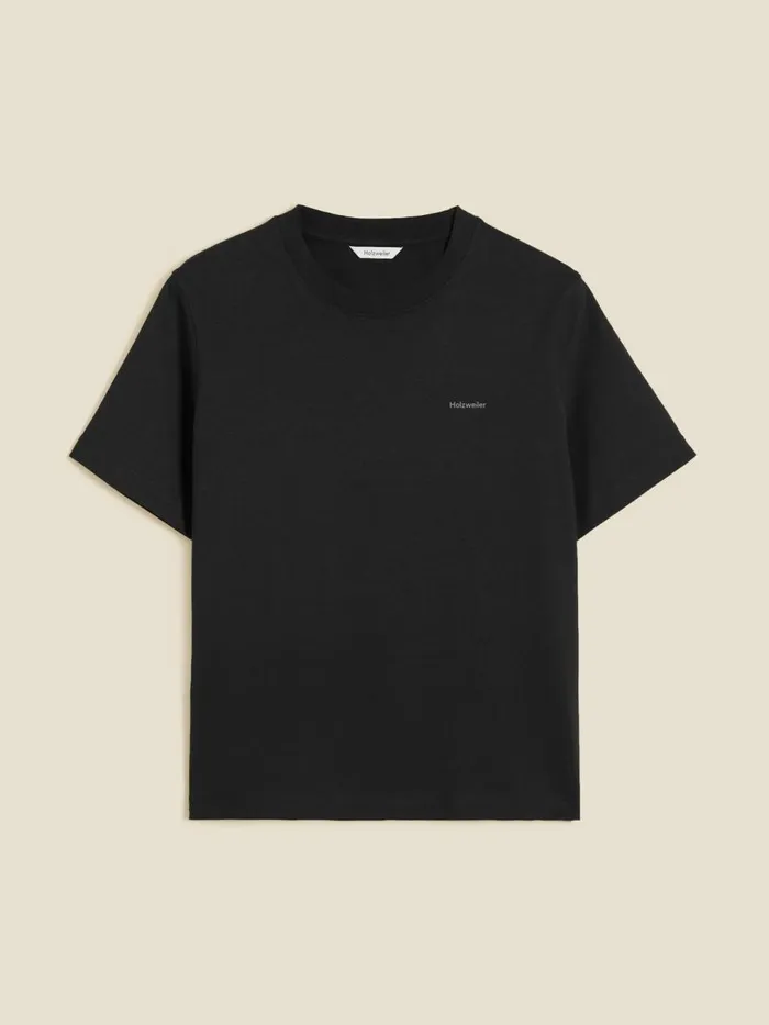 Tshirts and Sweats Women Holzweiler W Relaxed Tee Black