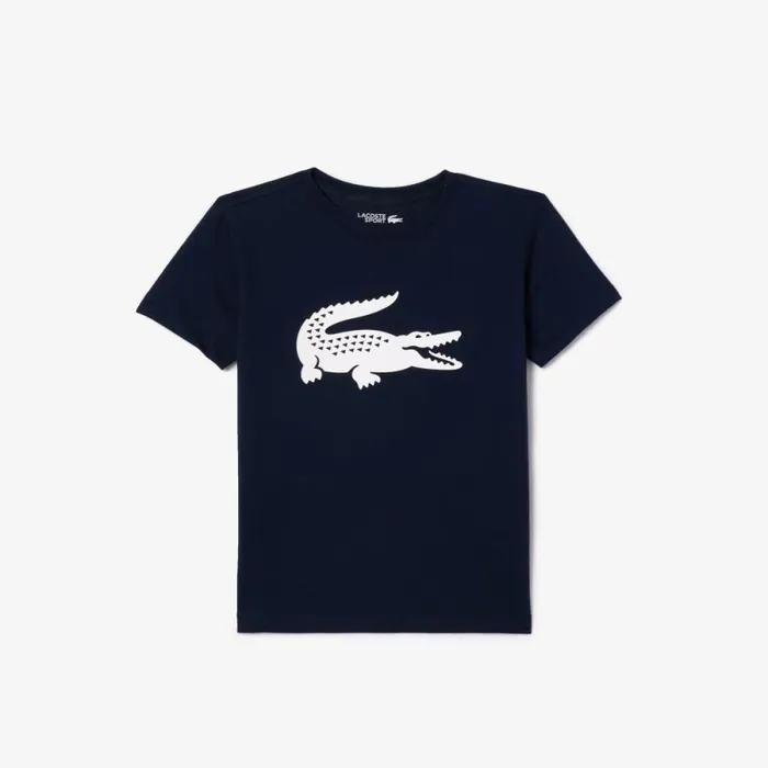TShirts and Tops Kids Lacoste Kids039 SPORT Croc TShirt Navy Blue 166