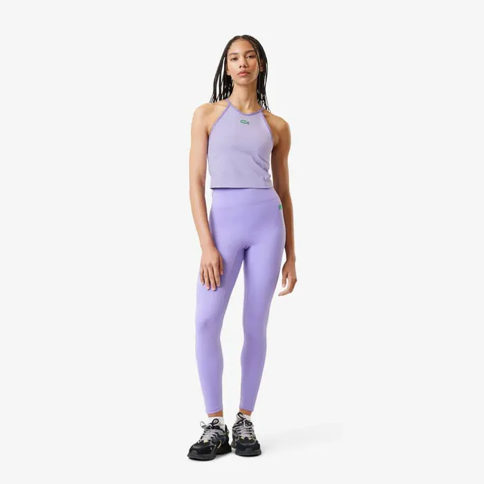 TShirts and Tops Women Lacoste Women039s Lacoste X Bandier All Motion Colorblock Tank Purple Ix7