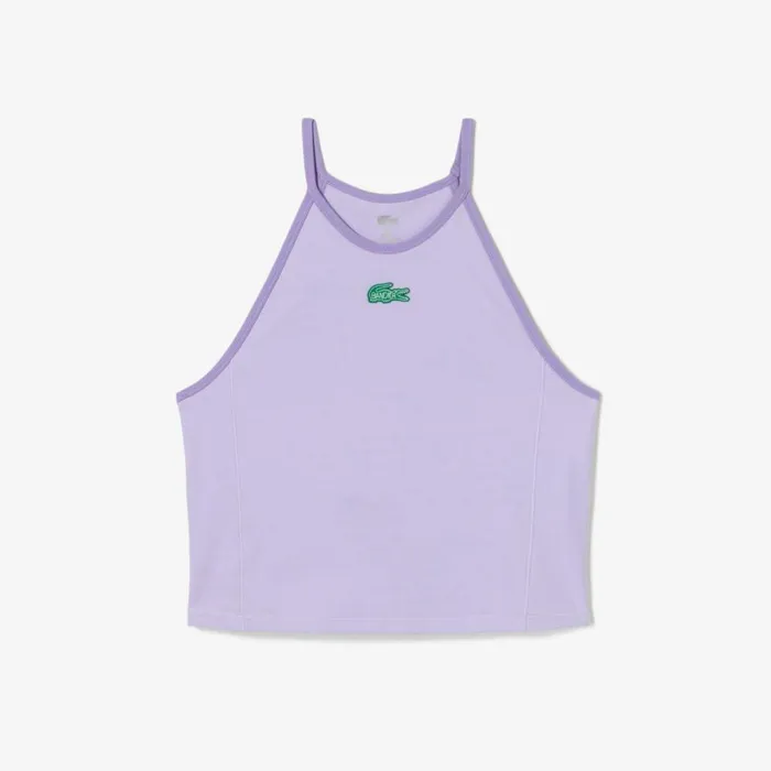 TShirts and Tops Women Lacoste Women039s Lacoste X Bandier All Motion Colorblock Tank Purple Ix7
