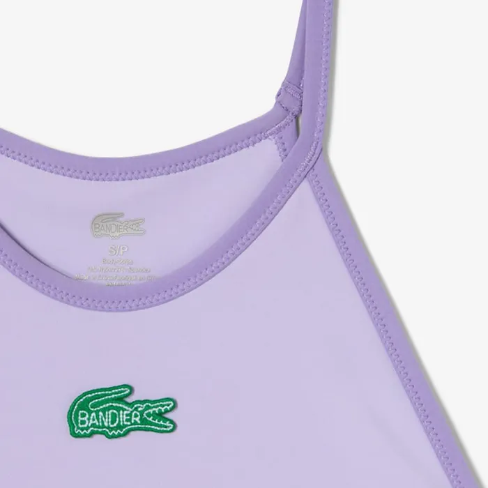 TShirts and Tops Women Lacoste Women039s Lacoste X Bandier All Motion Colorblock Tank Purple Ix7