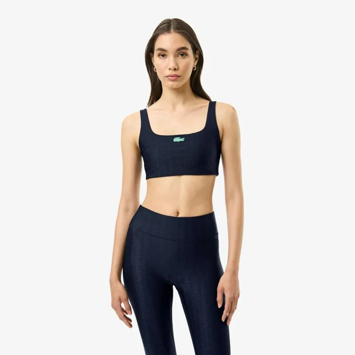 TShirts and Tops Women Lacoste Women039s Lacoste X Bandier Monogram Print Sports Bra Black 031 TShirts and Tops Women Lacoste Women039s Lacoste X Bandier Monogram Print Sports Bra Black 031