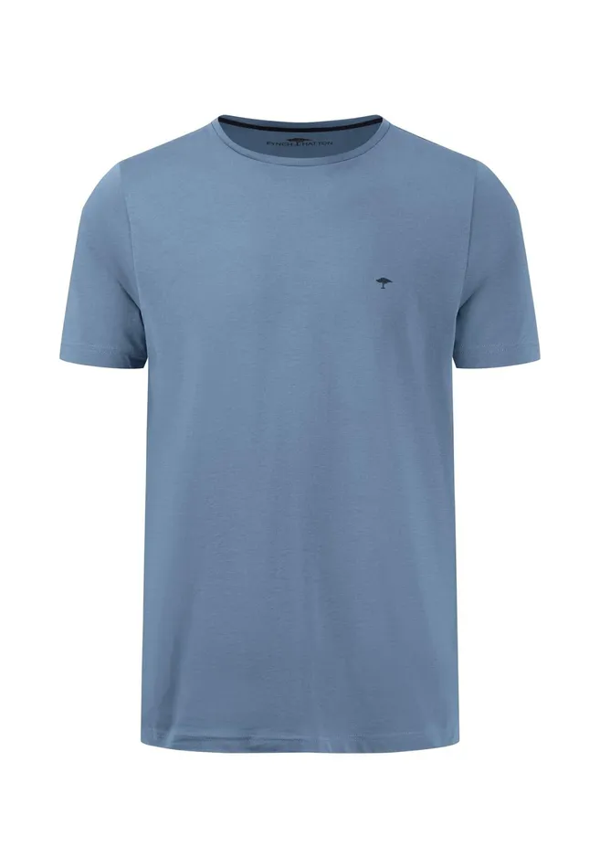 Tshirts Men FYNCHHATTON Tshirt With A Round Neckline Dark Emeraldvibrant Bluerustlight Khakicloud Bluegrass Greenflamepale Blush