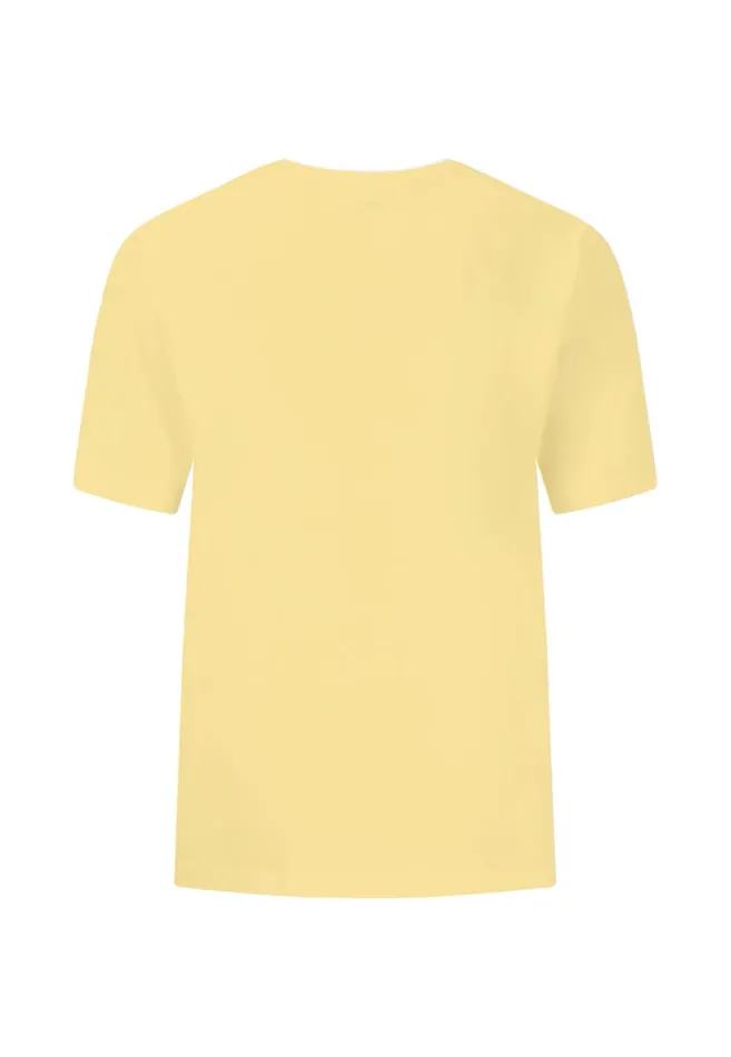 Tshirts Women FYNCHHATTON Tshirt Made Of The Finest Cotton Whitebananasandsummer Redfresh Roseocean Violetlight Blueblack