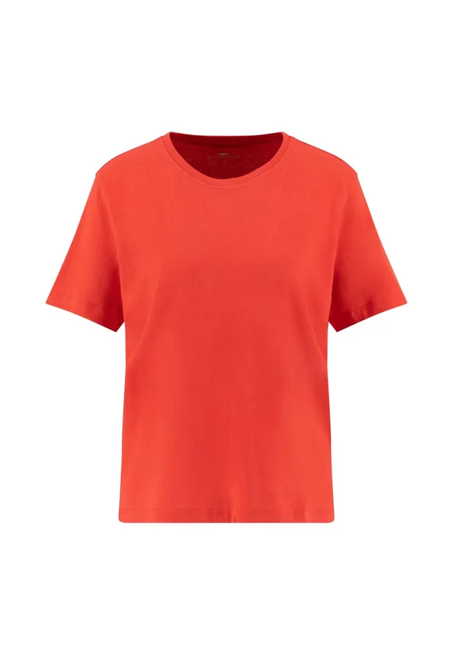Tshirts Women FYNCHHATTON Tshirt Made Of The Finest Cotton Whitebananasandsummer Redfresh Roseocean Violetlight Blueblack