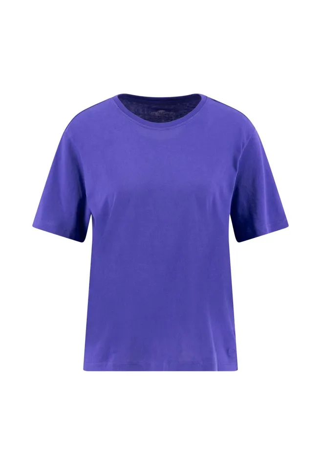Tshirts Women FYNCHHATTON Tshirt Made Of The Finest Cotton Whitebananasandsummer Redfresh Roseocean Violetlight Blueblack