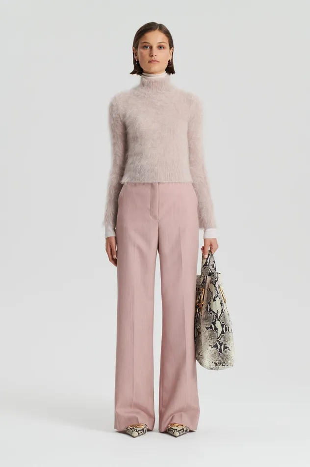 TAILORED TROUSER PINK Trousers Scanlan Theodore Women