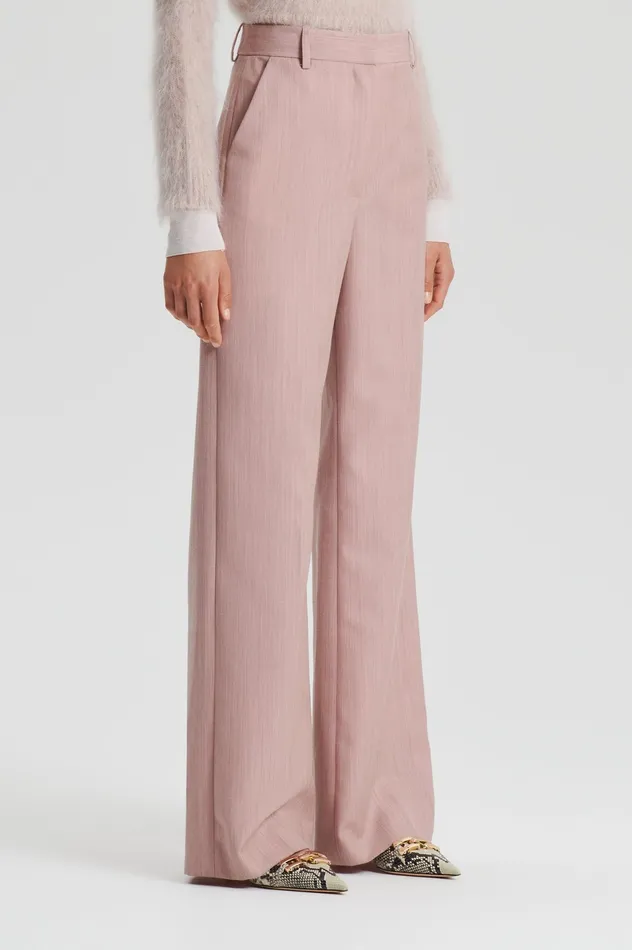 TAILORED TROUSER PINK Trousers Scanlan Theodore Women TAILORED TROUSER PINK Trousers Scanlan Theodore Women