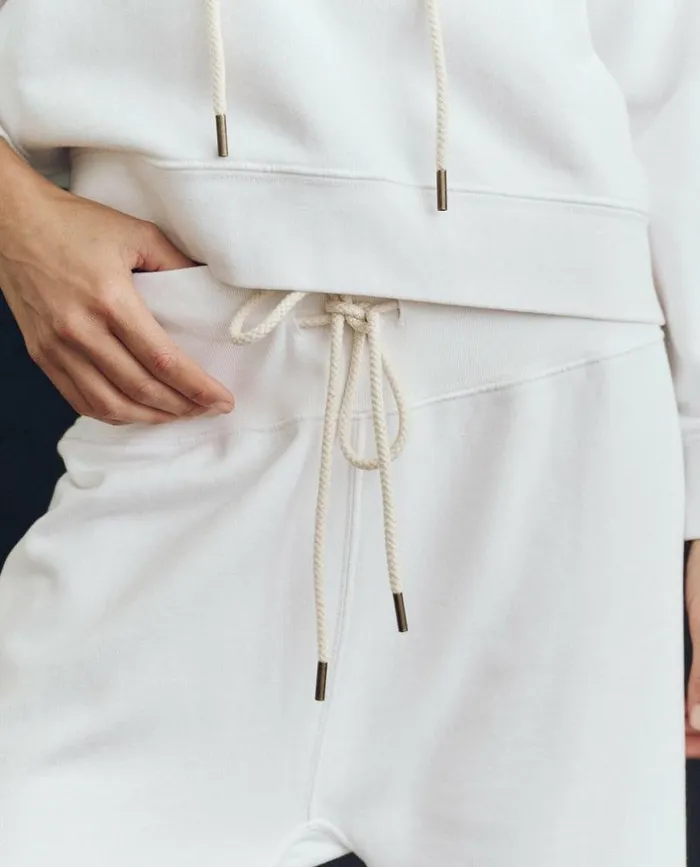 Tees and Sweats The Great The Relay Sweatpant True White