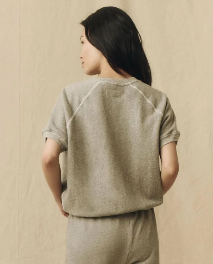 Tees and Sweats The Great The Short Sleeve Sweatshirt