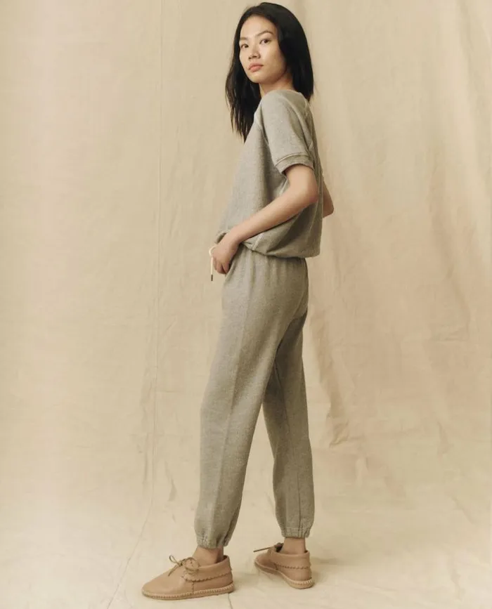 Tees and Sweats The Great The Short Sleeve Sweatshirt